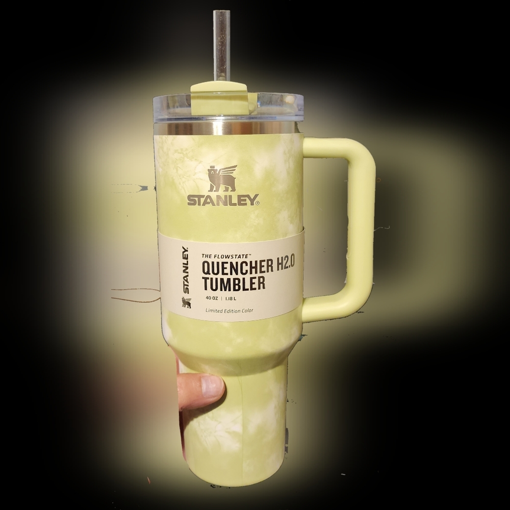 Target limited edition citron tie dye Stanley 40oz quencher tumbler